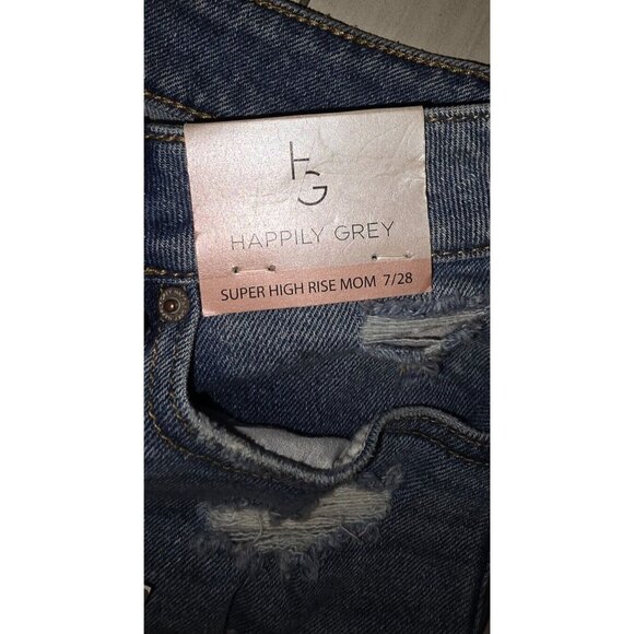 Happily Grey super high rise mom Bermuda - Picture 4 of 6